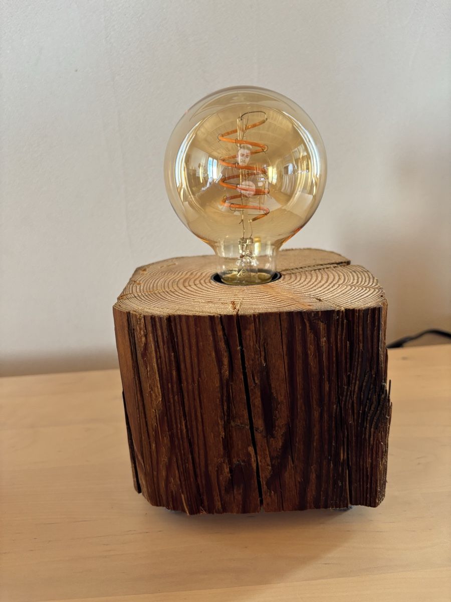 Lampade: Altholzlampe rustikal / DIY-Lampe / Nr 1 – Nuovo (secondo la descrizione) da Flawil venduto da lukas002 3