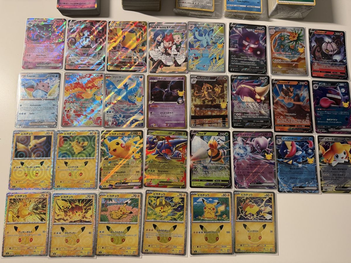 Pokémon Sammelbilder & Trading cards: Pokémon Sammlung – Gebraucht aus Zürich von mrlnx 1