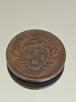1 Rappen 1879