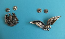 2 x Pin mit Weisskopfseeadler