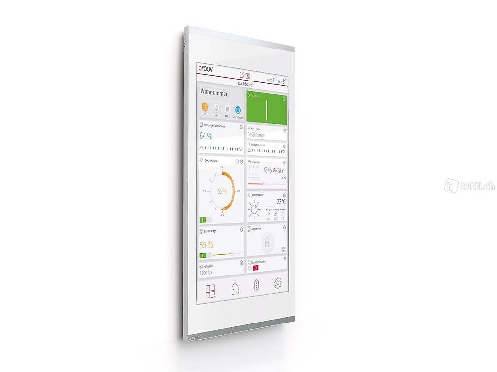 Interruttori: PEAKnx Controlmicro 8" KNX Touch Panel – Usato da St.Erhard venduto da tokylo