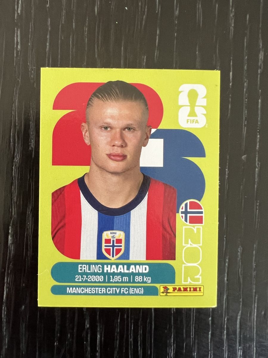 Panini Carte collezionabili: Panini 2026 - Erling Haaland – Nuovo e nell'imballaggio originale da Sainte-Croix venduto da Caramel31