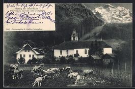 Gsteig bei Interlaken, Pfarrhaus, Kirche