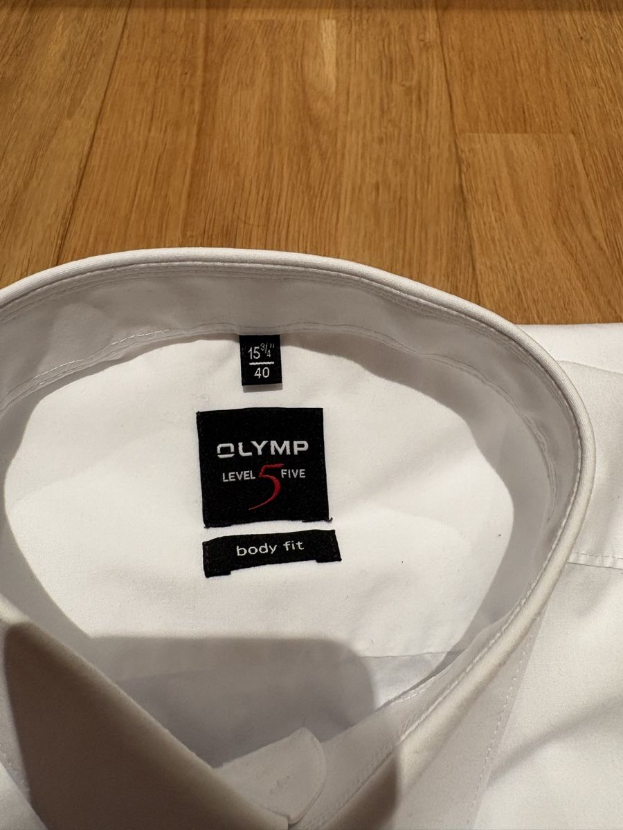 Hemden: Weisses Olymp Langarm Hemd  – Neu (gemäss Beschreibung) aus Balzers von lea_sy5p 1