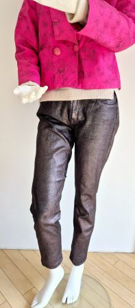 7 FOR ALL MANKIND JEANS HOSE  np 390 € TOP ZU mcm Tasche