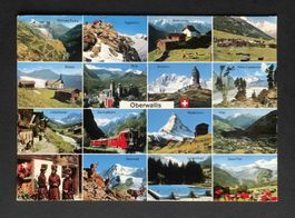 AK Oberwallis Mehrbild Karte
