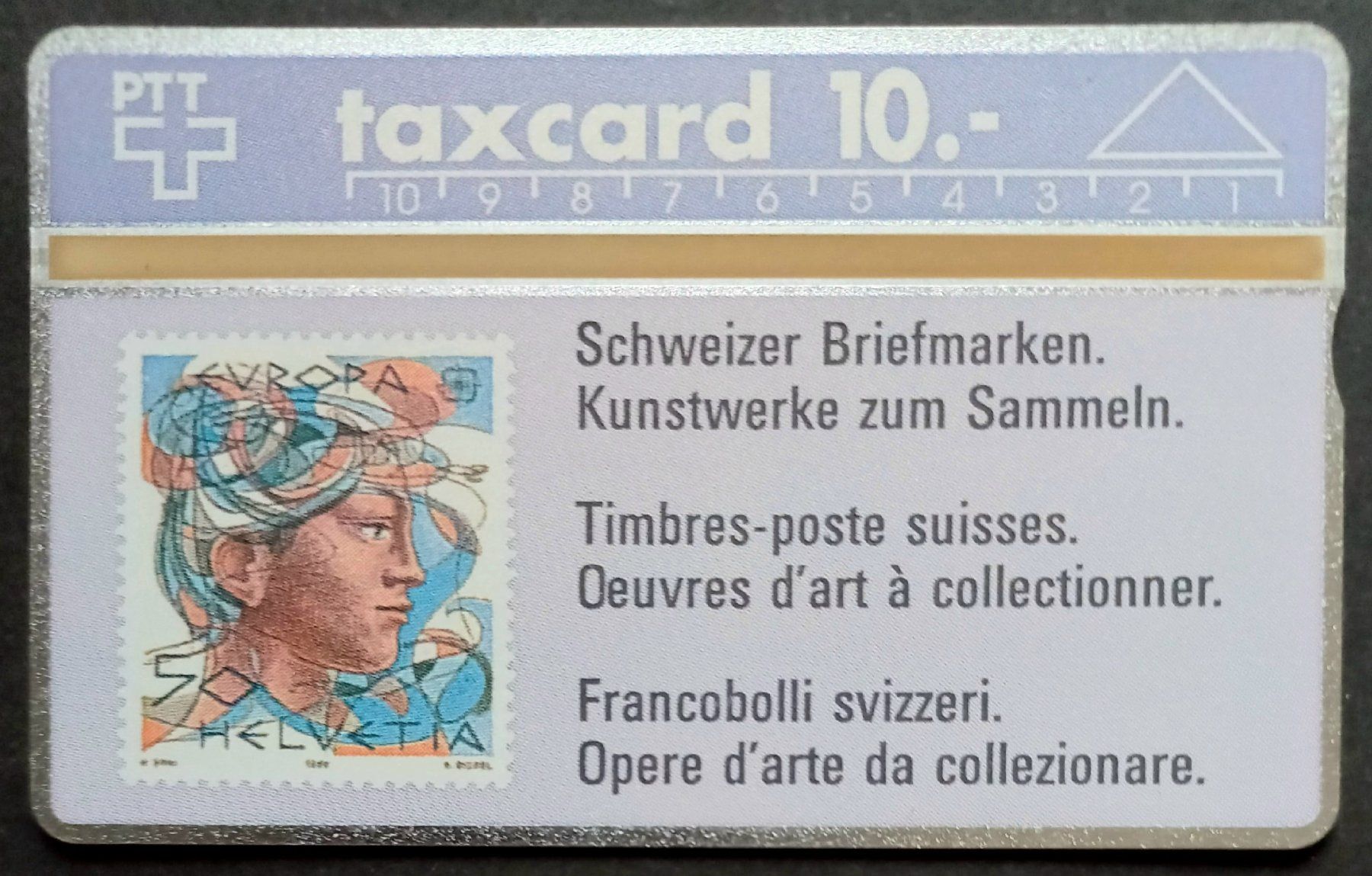 Swisscom Schede telefoniche: Taxcard - Hans Erni - CH – Usato da Niederuzwil venduto da lubimaja