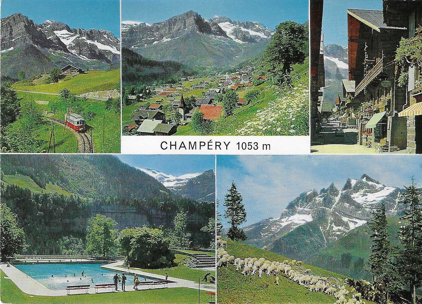 Ansichtskarten: Champéry VS – Gebraucht aus Rothrist von Stranglehold