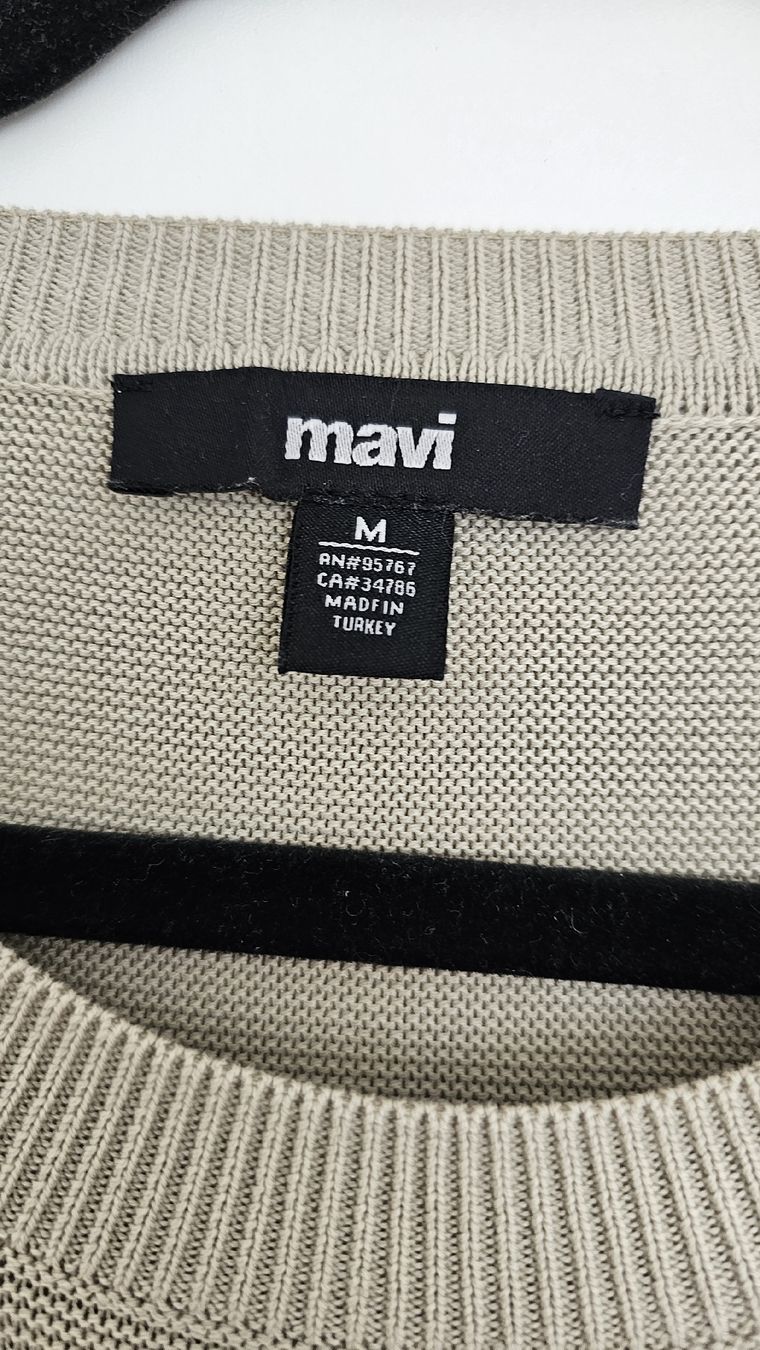Maglioni & Felpe: Mavi Herrenpullover, Grösse M, Beige, Top Zustand, Baumwolle – Usato da Staufen venduto da M19M 1