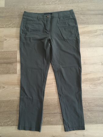 Manor Anna Montana Angelika Wander Hose BW Mix olive grün 40