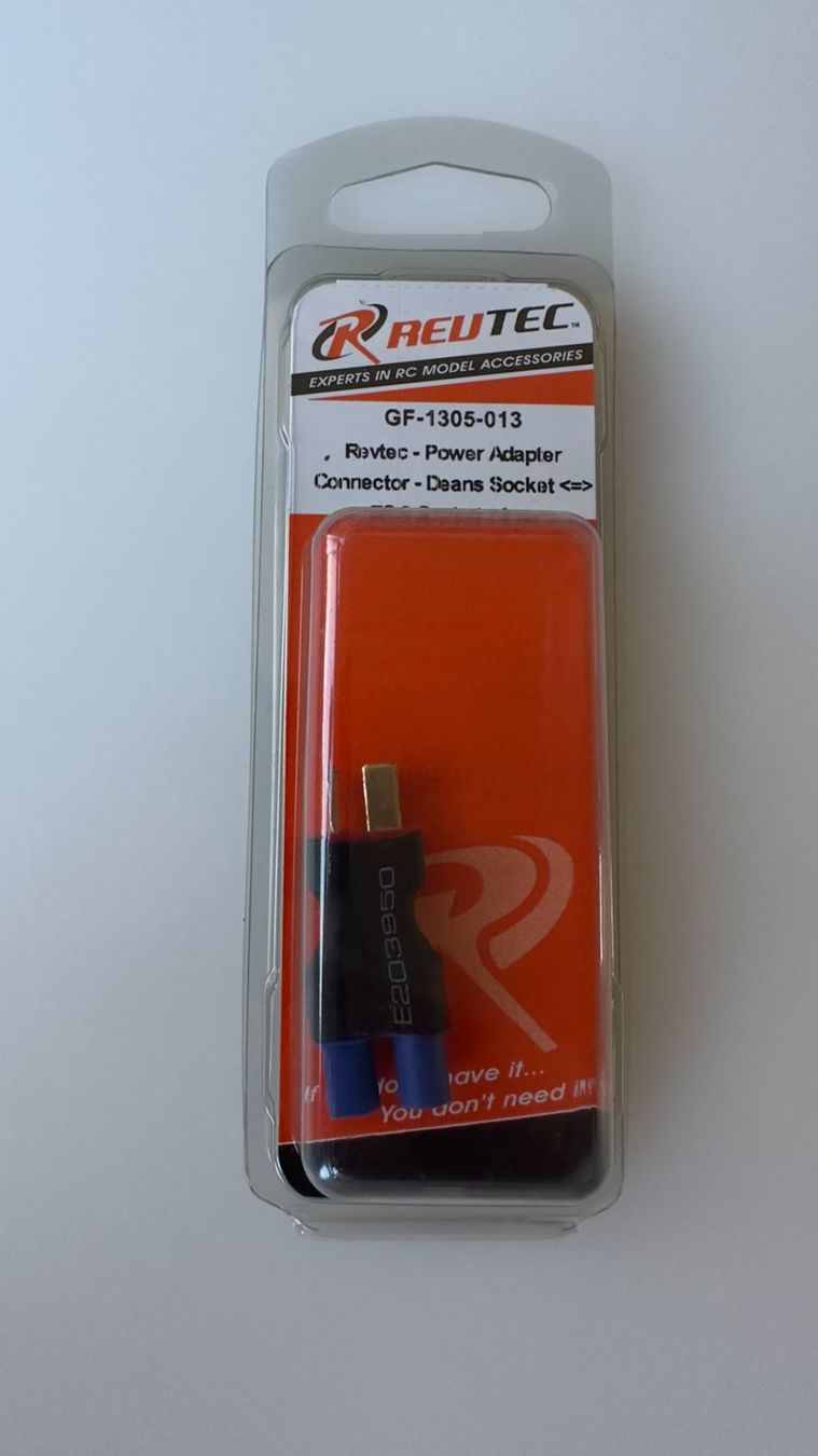 Unità & Adattatore: Revtec Power Adapter EC3 zu Deans – Nuovo e nell'imballaggio originale da Thun venduto da mas_p66x