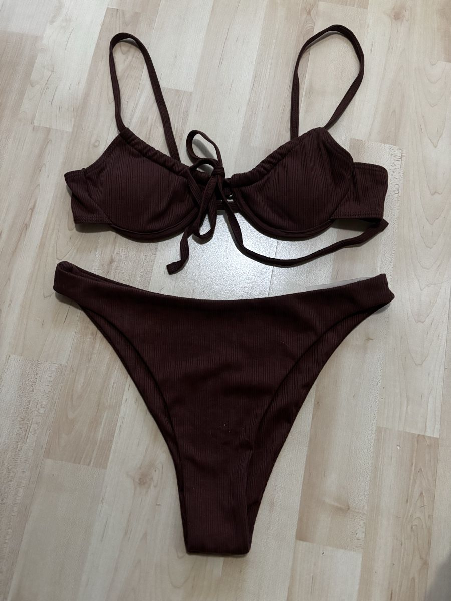 Badekleider & Bikinis: Bikini Braun Gr. S – Neu (gemäss Beschreibung) aus zürich von mapaXXefaboo