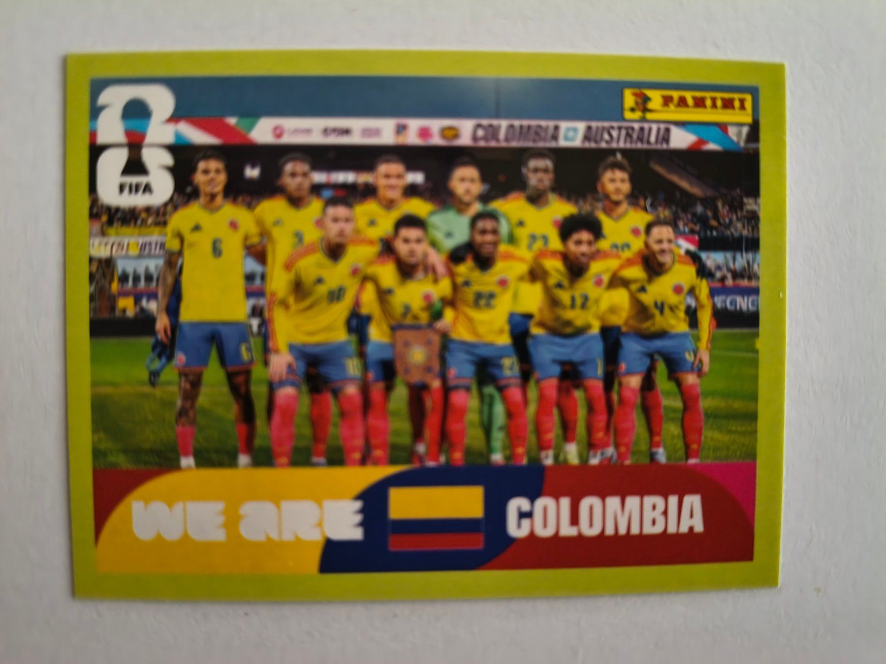 Panini Carte collezionabili: W Cup 2026 Colombie N° 13 – Nuovo (secondo la descrizione) da Fontainemelon venduto da cathare67