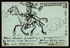 Handgemalt sign. Hellmut Eichrodt: Karls