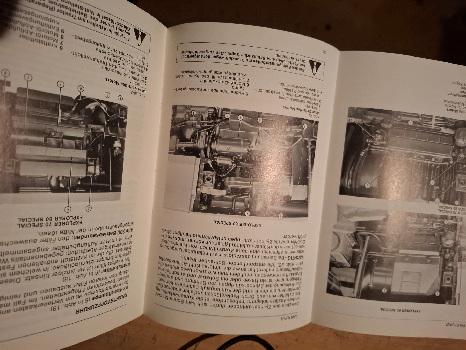 Documenti: Original SAME Explorer 60 70 80 Special Bedienungsanleitung – Usato da Pany venduto da Prjnjm 1