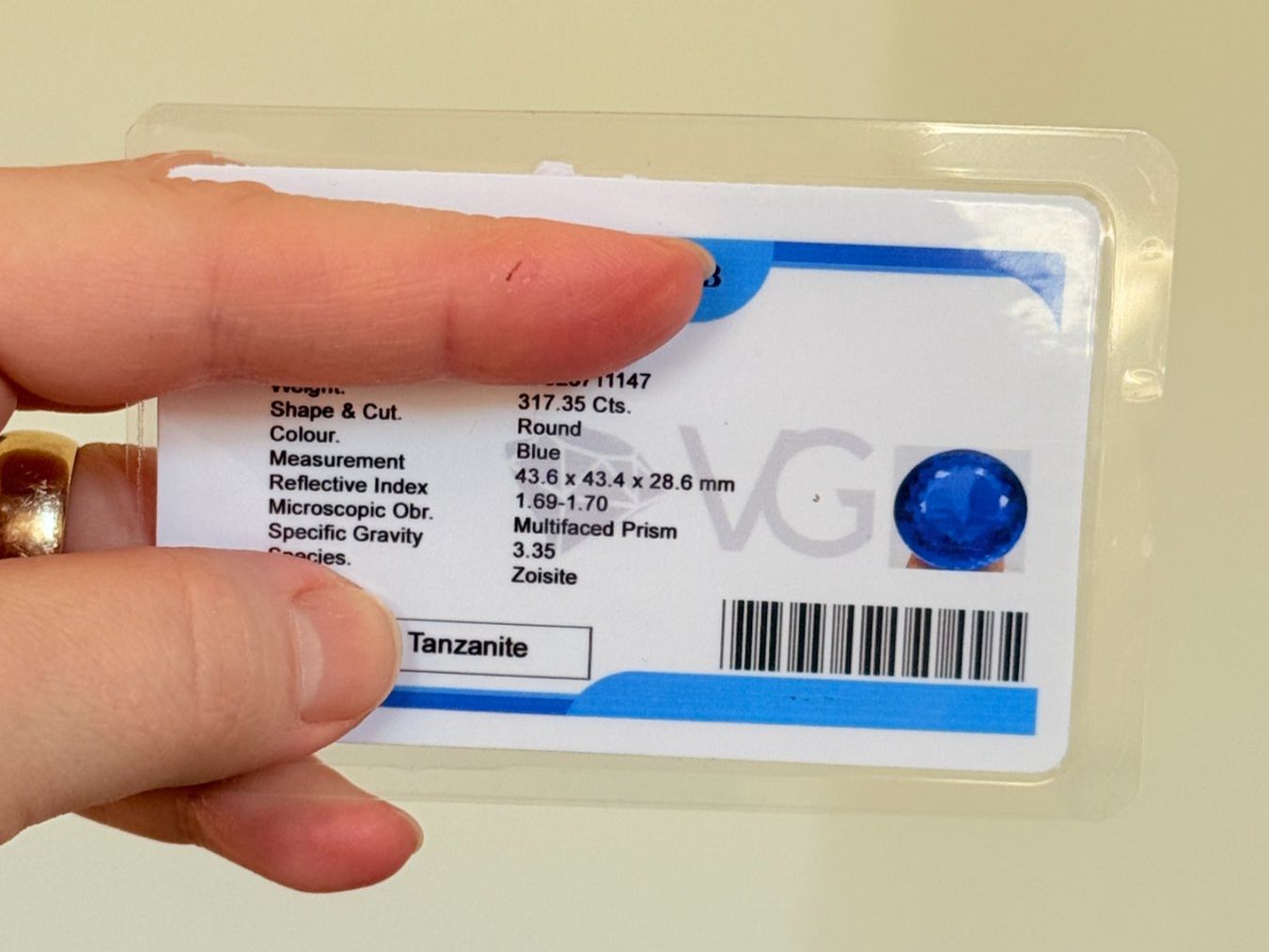 Pietre preziose: 317.35 Ct Certified – Nuovo e nell'imballaggio originale da Genève venduto da AWWA 6