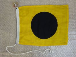 Signalflagge "I" Jacht / Vintage