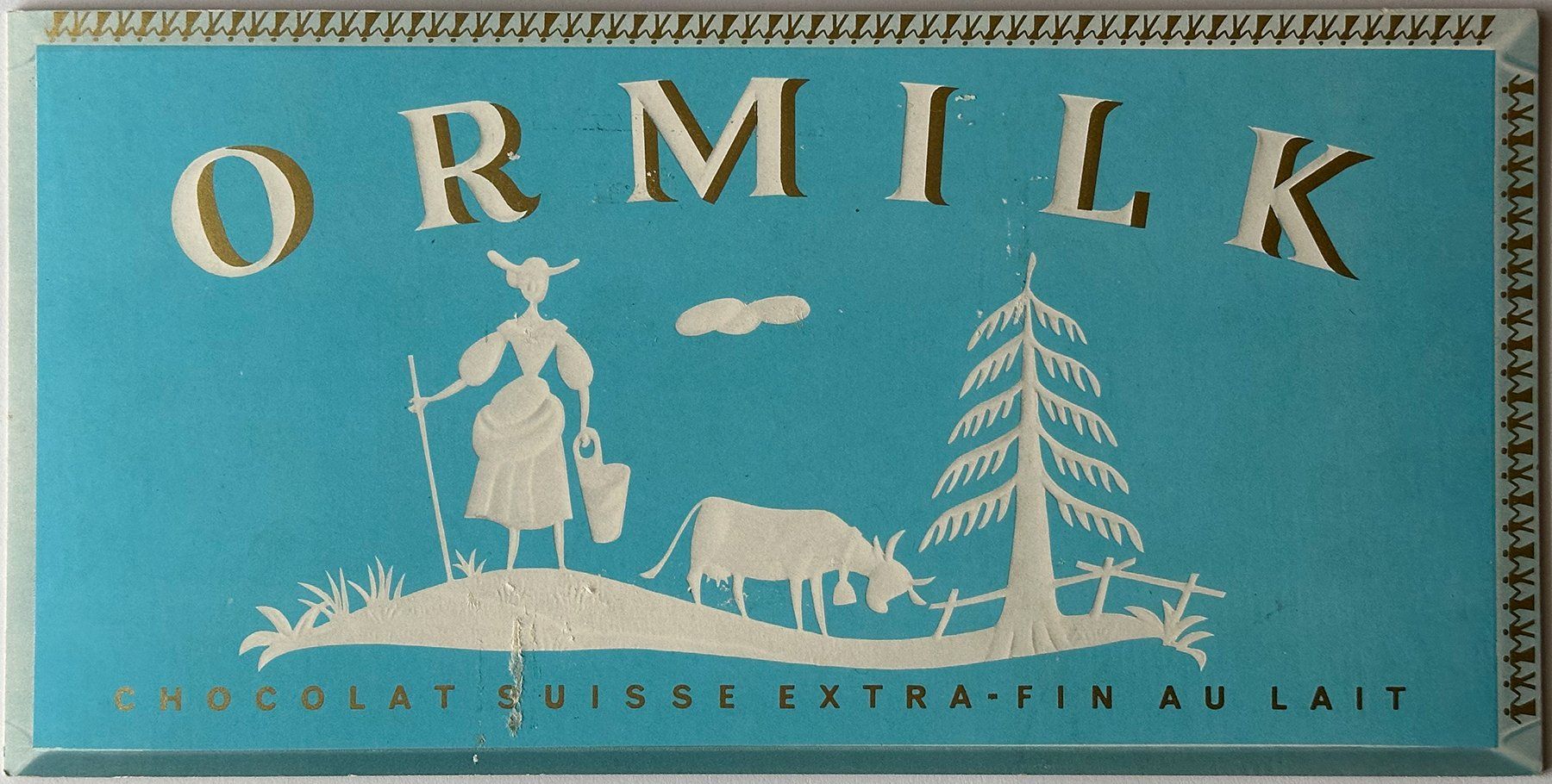 Insegne: 2 Kartonaufsteller Werbung Schokolade Frambo Ormilk Reklame – Usato da Lützelflüh-Goldbach venduto da blauerkranich 1
