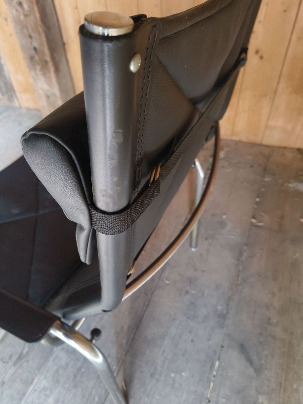 Eichenberger Sessel: Eichenberger Strässle Hochlehner Sessel Leder Schwarz – Gebraucht aus stettlen von VintageBern_ch 2