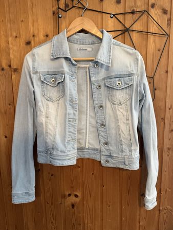 Stradivarius Jacke Damen - Jeansjacke hellblau