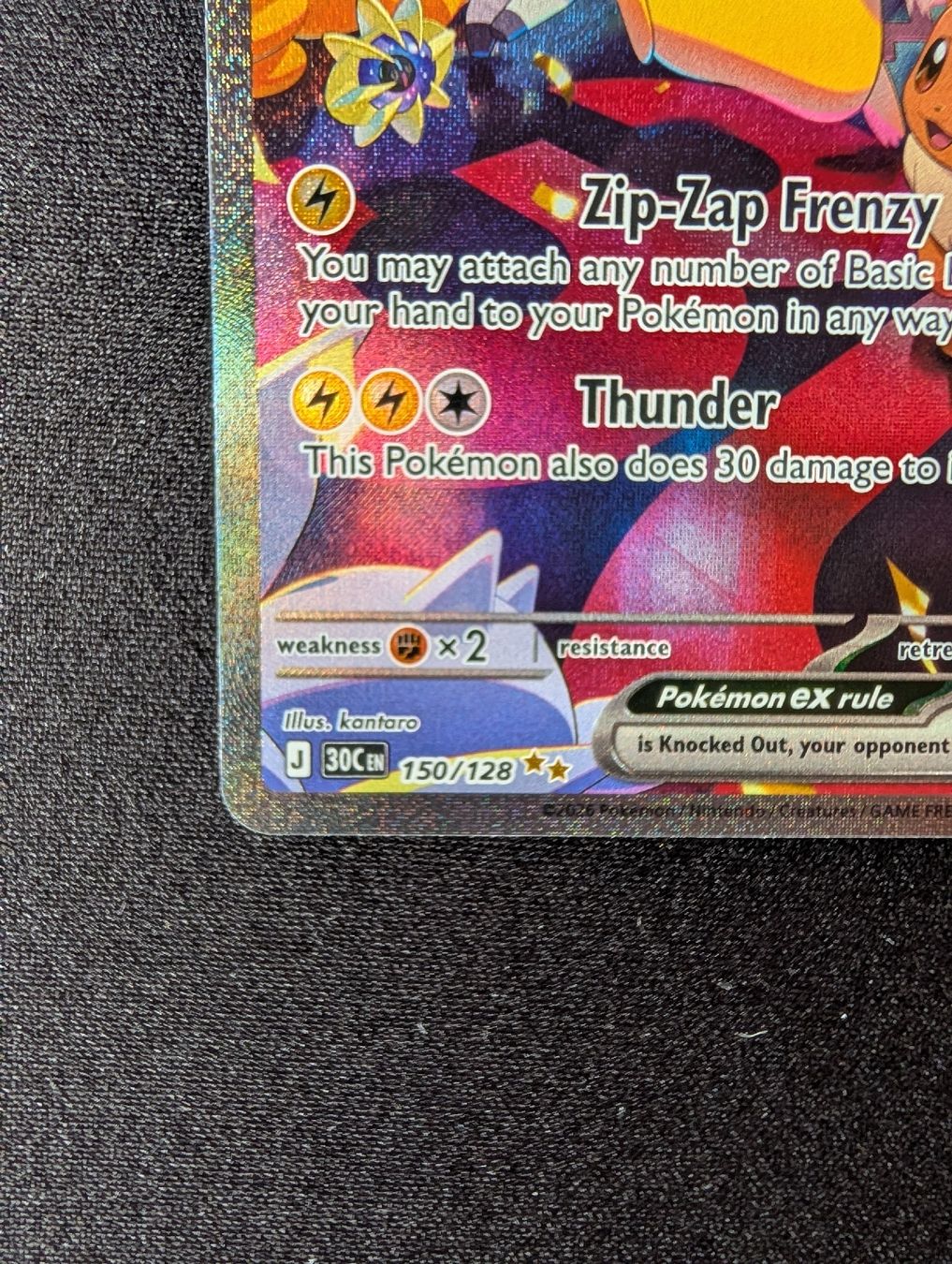 Pokémon Carte collezionabili: Pokémon - 'Pikachu ex' - 150/128 SIR - 30th – Nuovo (secondo la descrizione) da Faulensee venduto da plantmama 4
