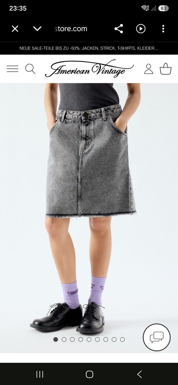 Gonne: American Vintage Jeansrock M – Nuovo (secondo la descrizione) da Bern venduto da -Aniko- 7