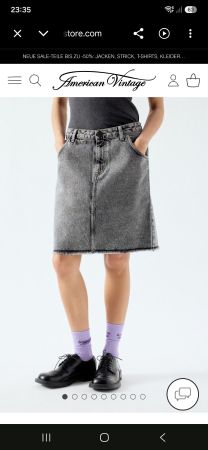 American Vintage Jeansrock M