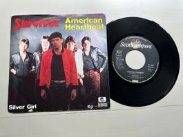 SURVIVOR  tolle American heartbeatSingle Kult 80's Hard Rock