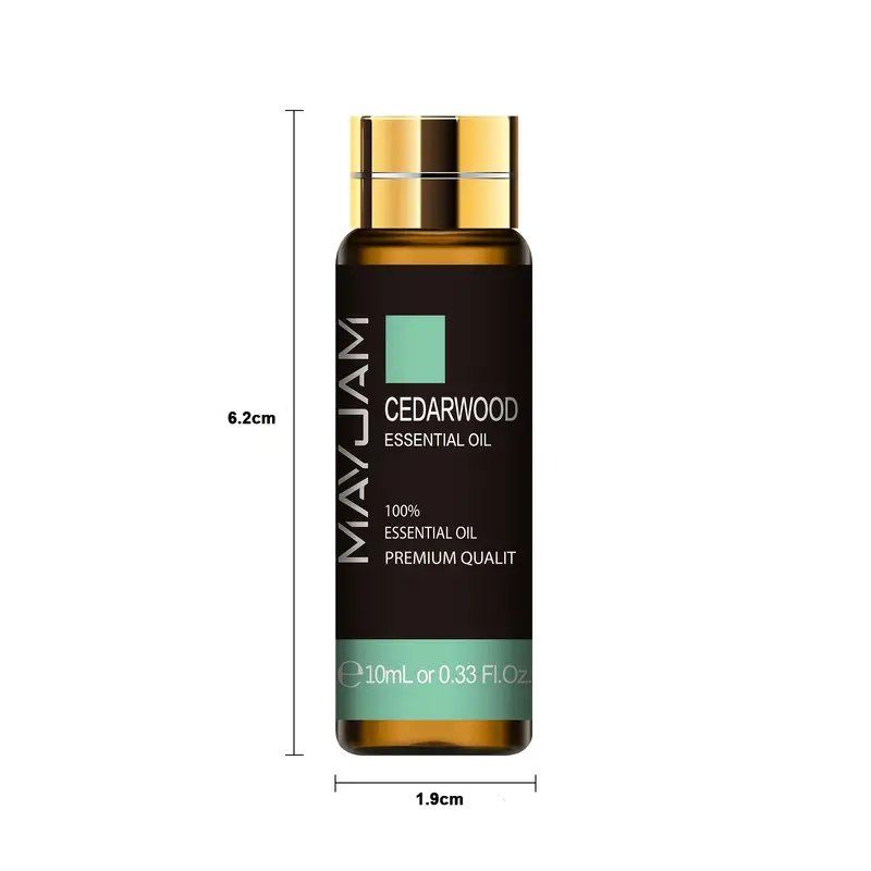 Oli essenziali: Ätherisches Zedernholz 100% natürlich 10ml Luftbefeuchter öl – Nuovo e nell'imballaggio originale da Hundwil venduto da Mr.Wong 6