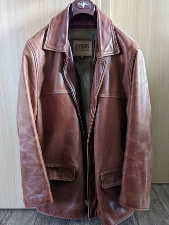 Veste en cuir Redskins taille XL