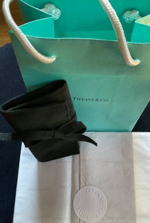 Tiffany & Co Schmuckbeutel Jewelry Leather Roll Pouch