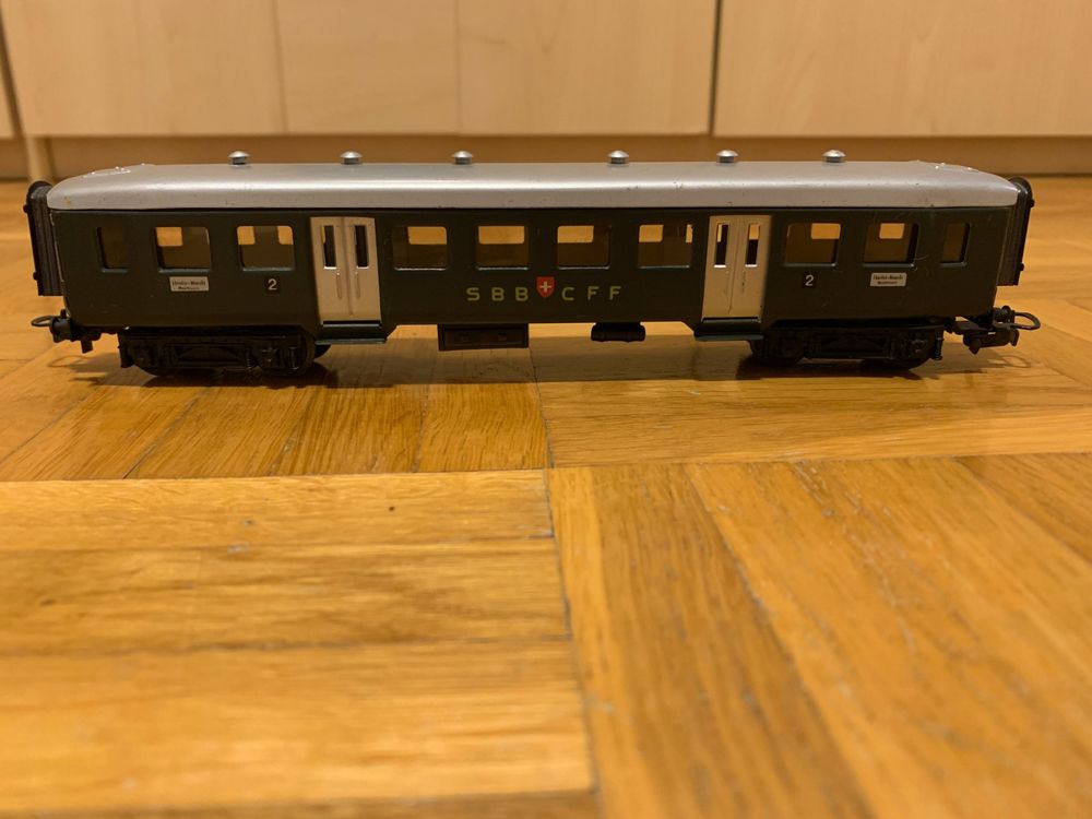 Märklin Wagon Voyageurs 2e Classe DB – Échelle HO, Modèle Ferroviaire Allemand, Collection Train Miniature