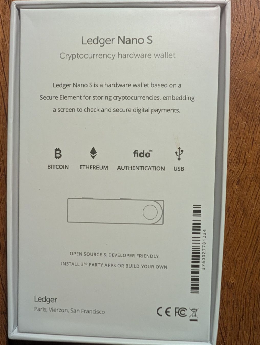 Ledger Coin Miner: Ledger Nano S Krypto Wallet – Neu und originalverpackt aus Bern von kriini 1