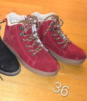 Bama Winterstiefel rot gefüttert Grösse 36 gebraucht
