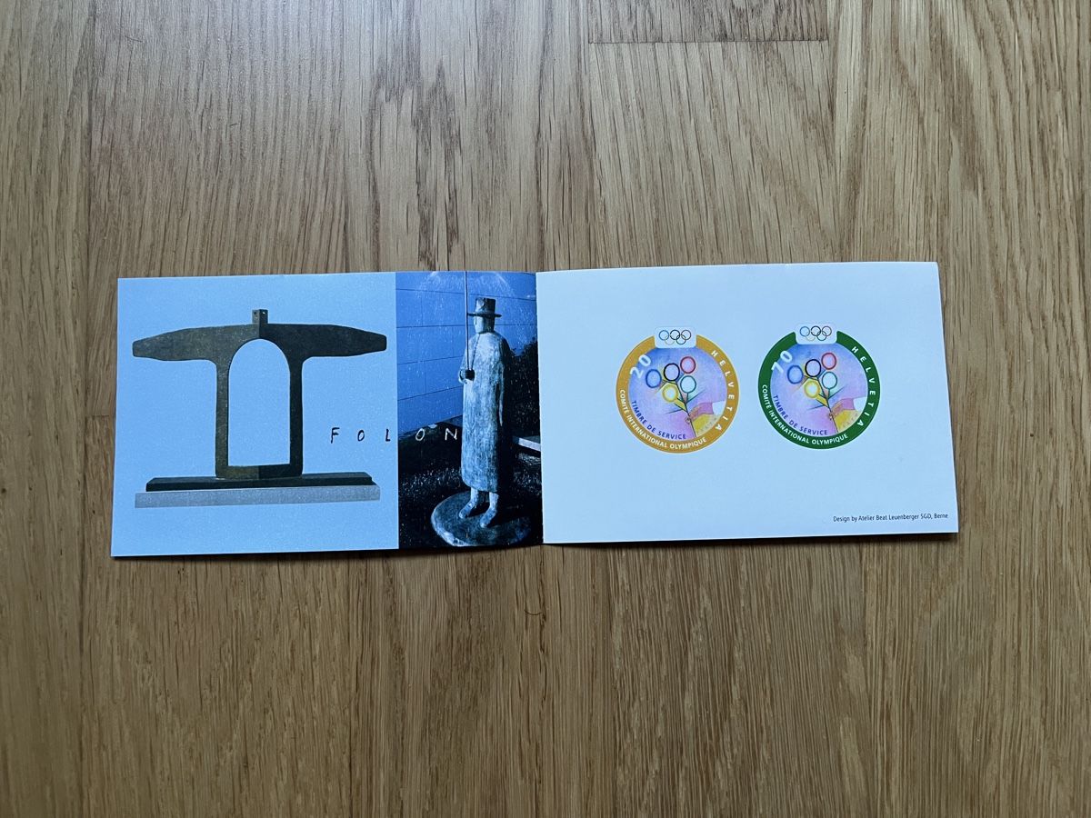 Alle Briefmarken: Dienstmarken Olympia – Neu (gemäss Beschreibung) aus Embrach von jor_k92p 1