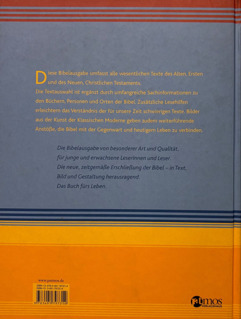 Libri: Die Bibel - Das Buch fürs Leben – Nuovo (secondo la descrizione) da Sarnen venduto da Livres 1
