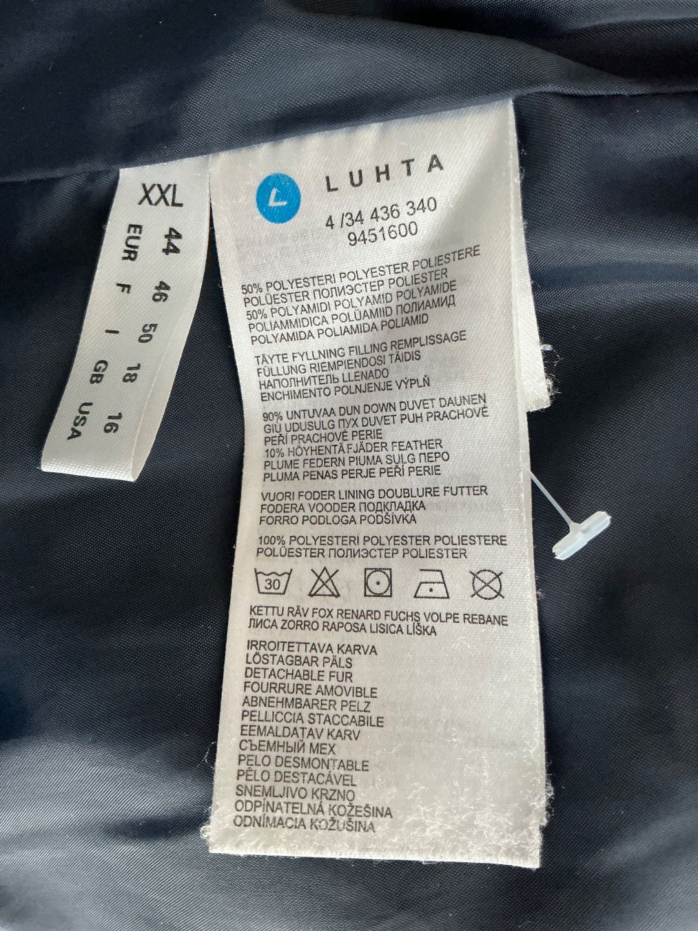 Luhta Giacche: Schöne Daunenjacke Luhta Gr.44 – Usato da Biel-Benken BL venduto da Sahra1 3