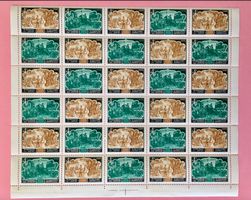 Briefmarken aus Sowjetunion Bogen Ungestempelt 