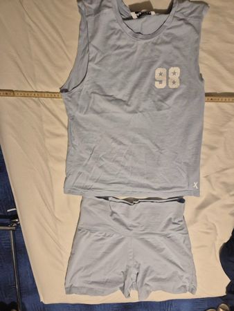 Brunex Sportswear Set blau Grösse M und L Baumwolle