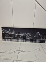 Bild Brooklyn Bridge Nacht 135 cm x 46 cm