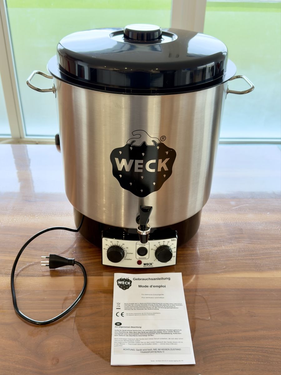 Einkochautomat Weck Wat 25a - 30 Liter