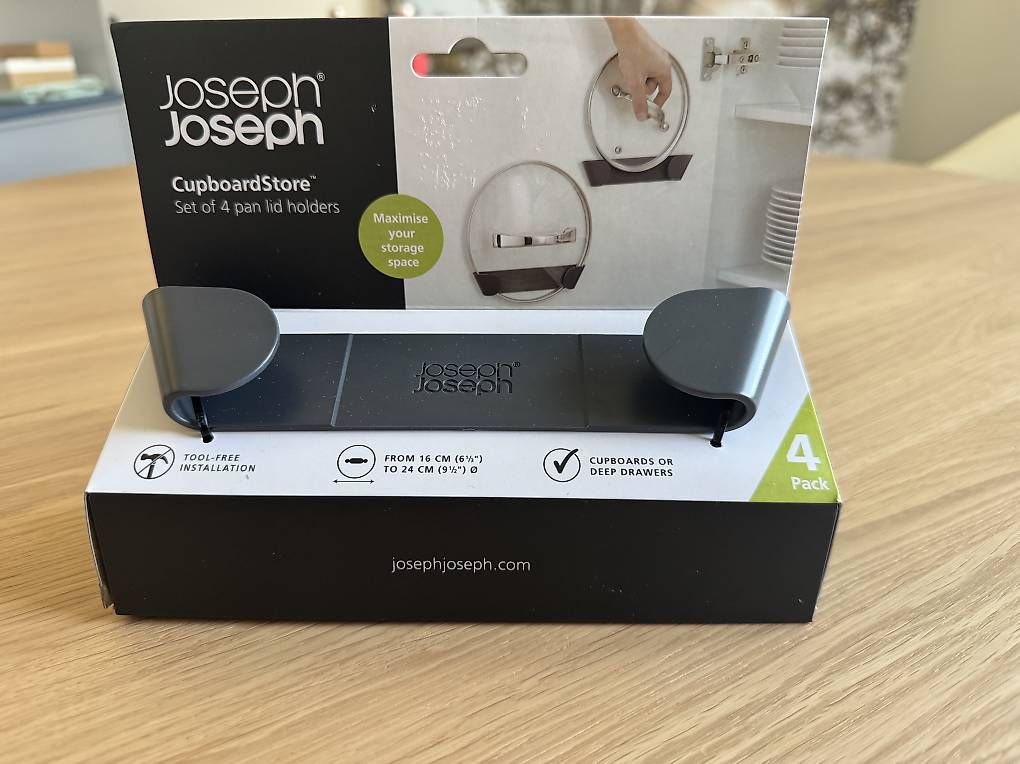 Joseph Joseph Supporti a parete: Joseph Joseph CupboardStore  4er Set Topfdeckelhalter – Nuovo e nell'imballaggio originale da Wallisellen venduto da Ceno_ZH