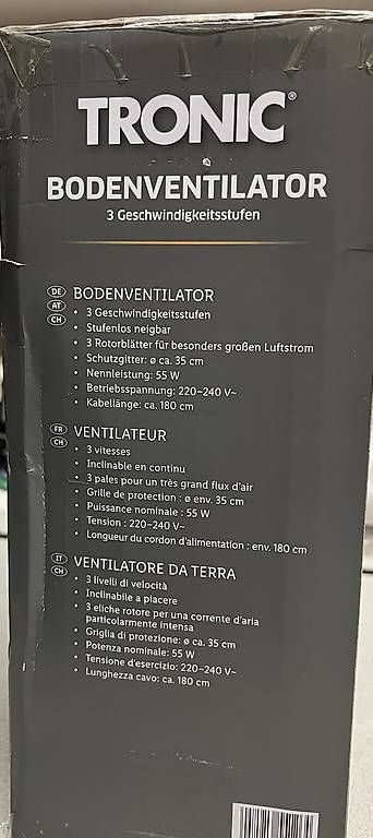 Ventilatori: Bodenventilator / Ventilator / Fan – Usato da Dübendorf venduto da kma_vl8m 1