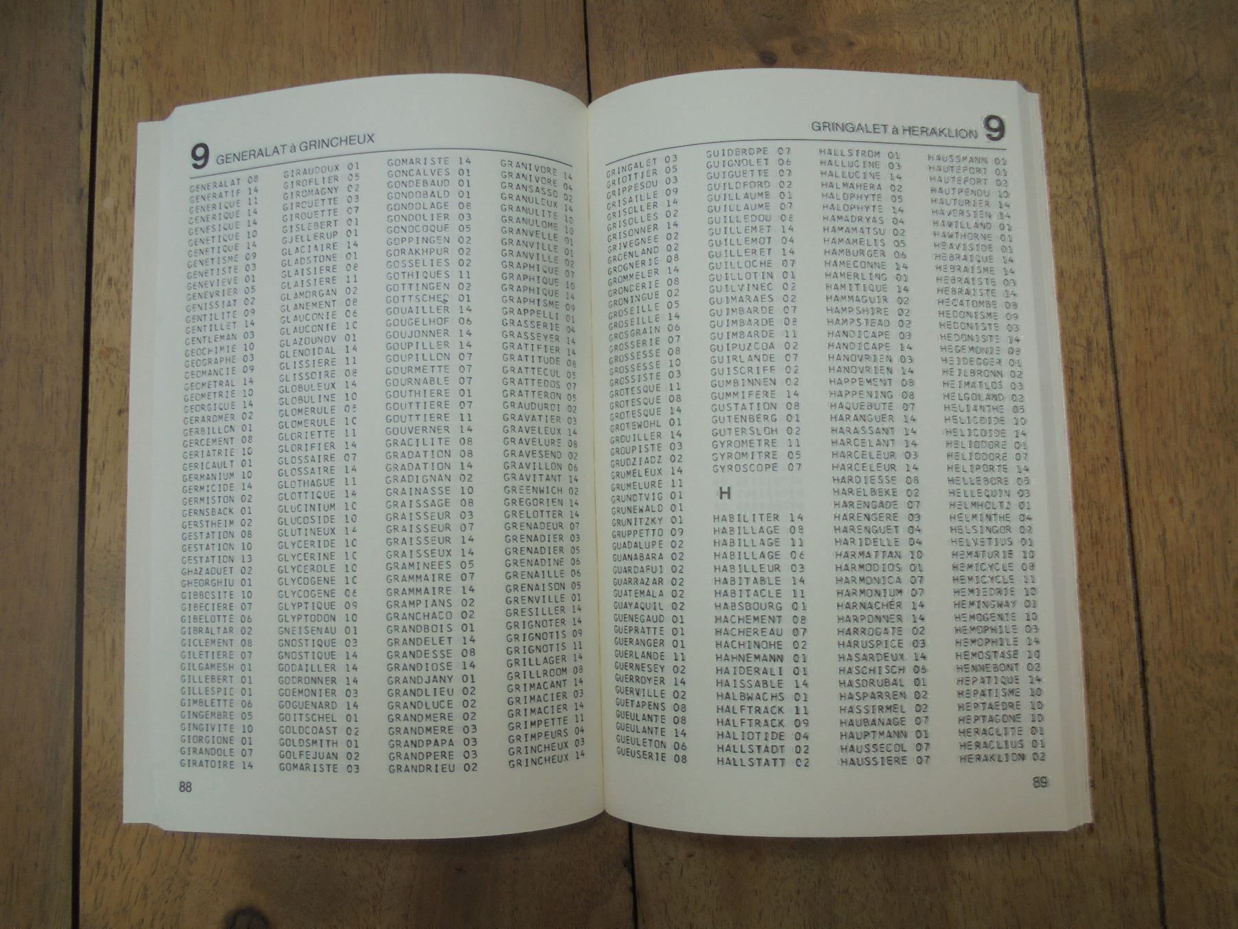 Libri: Dictionnaire mots croisés - 8-10 lettres – Usato da Vessy venduto da mafabe 1