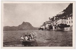 Lago di lugano Gandria N°71  1932