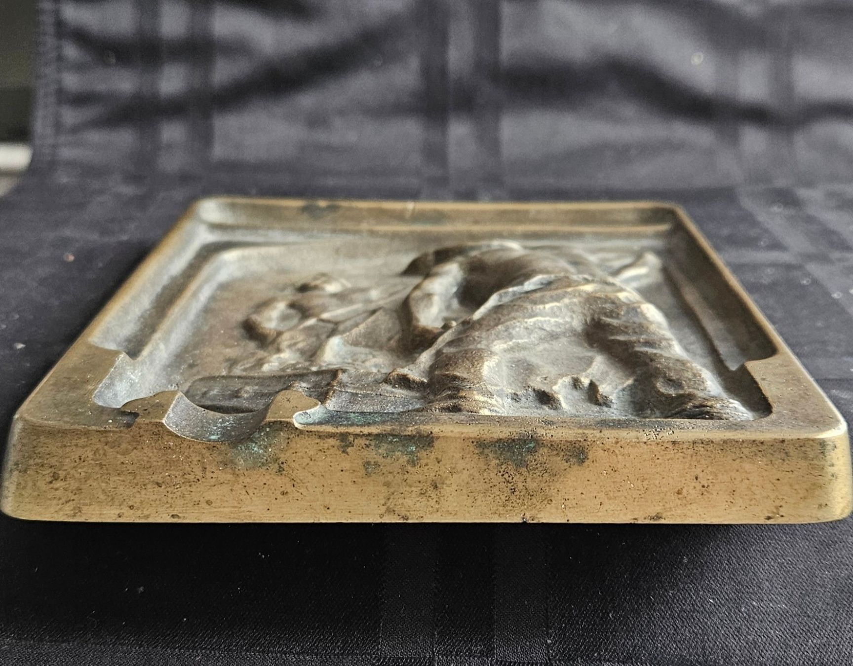Sculture & Statue: Bronzen Relief Robert Müller ORIGINAL Die Eisengiesser Antik – Usato da Uttwil venduto da TG-Lupa 3