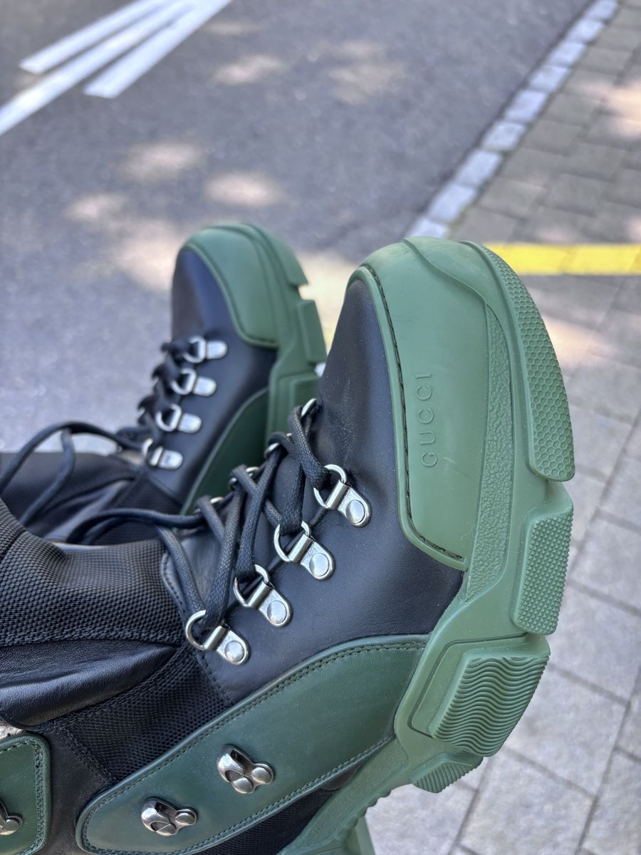 Gucci Herrenschuhe: *NEU*GUCCI Flashtrek High-top Sneaker – Neu und originalverpackt aus Lenzburg von Genkidama 1