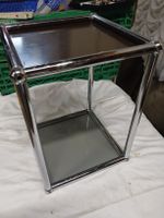 USM Haller Beistelltisch Metall Chrom gebrauchter Zustand