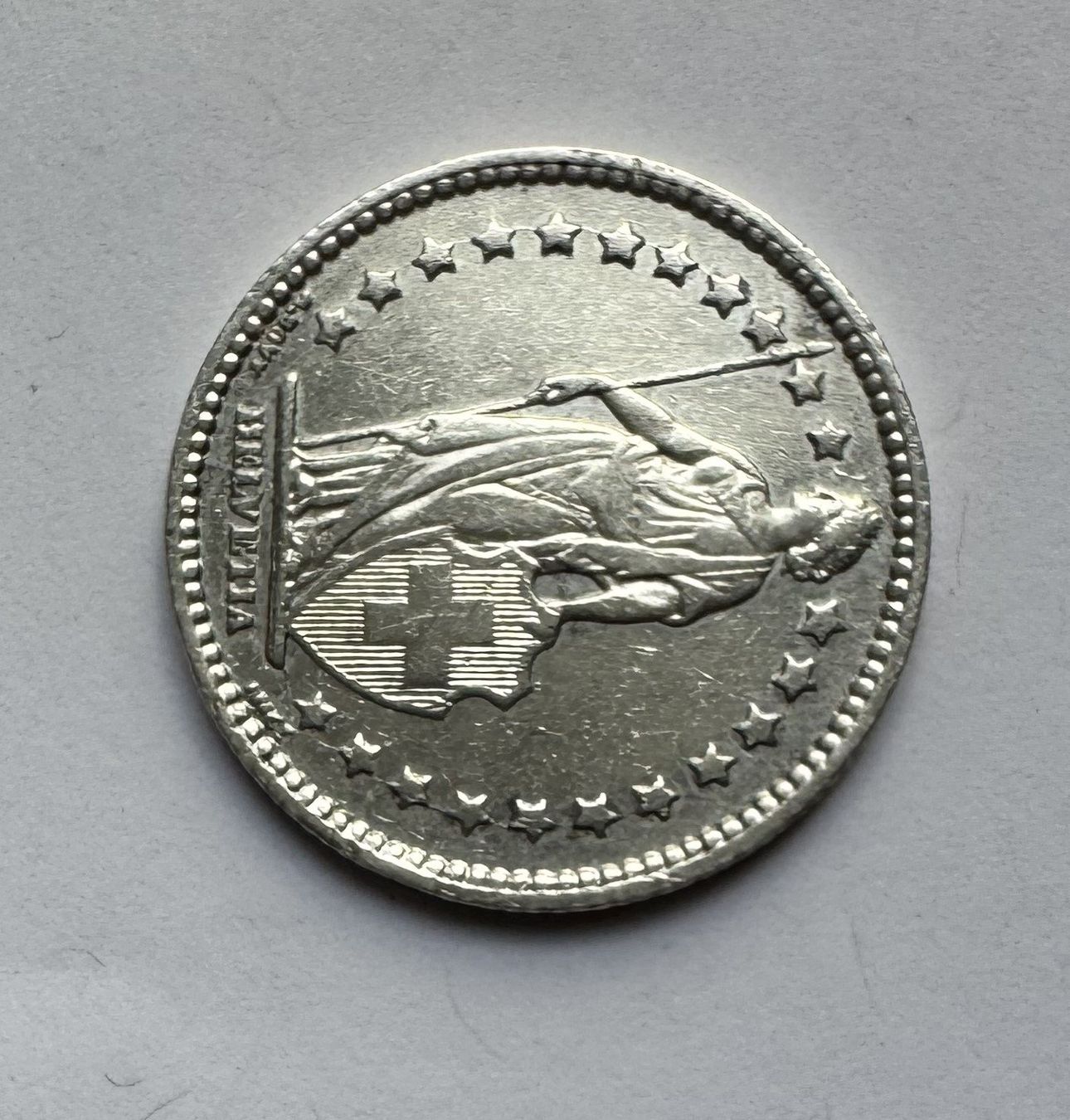 Tutti le monete: 1898 1 Franken Silber vz+ – Usato da Kirchberg SG venduto da Helveticus00 2