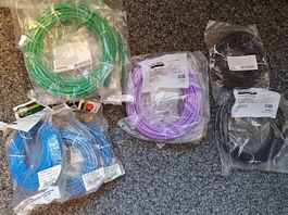11x RJ45 LAN Kabel 7 Meter Cat6